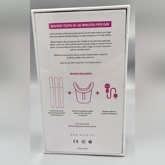 Molr Wireless LED Teeth Whitening Kit - Picture 3 of 5